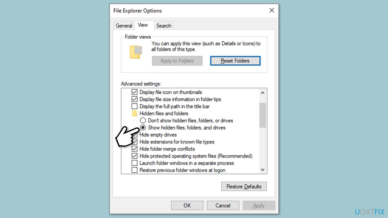 Regain control over misplaced files and folders nmoom